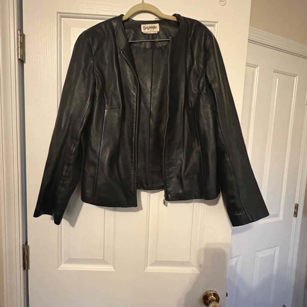 Bagatelle Classic Black Leather Jacket